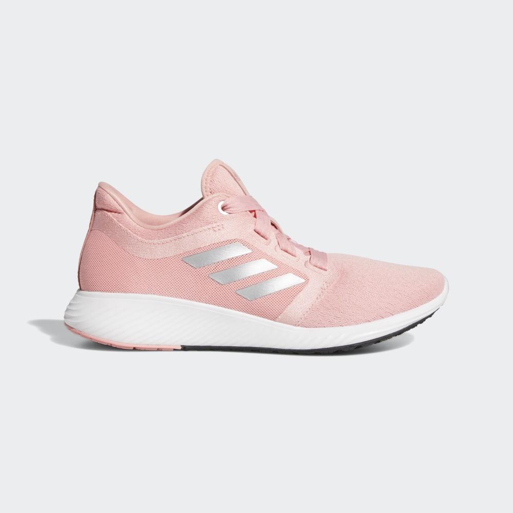 Adidasi Alergare Adidas Edge Lux 3 Dama Romania - Roz/Argintii Metal/Albi EG1293